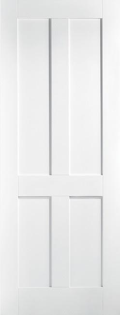 4 Panel London White (primed) Internal Door